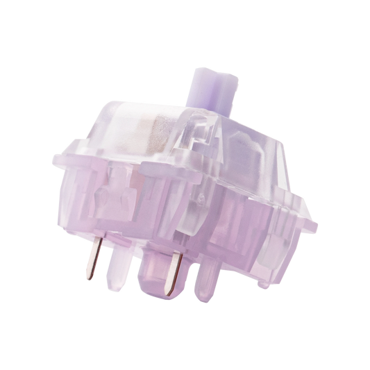 Lilac Silent Tactile Switch Set