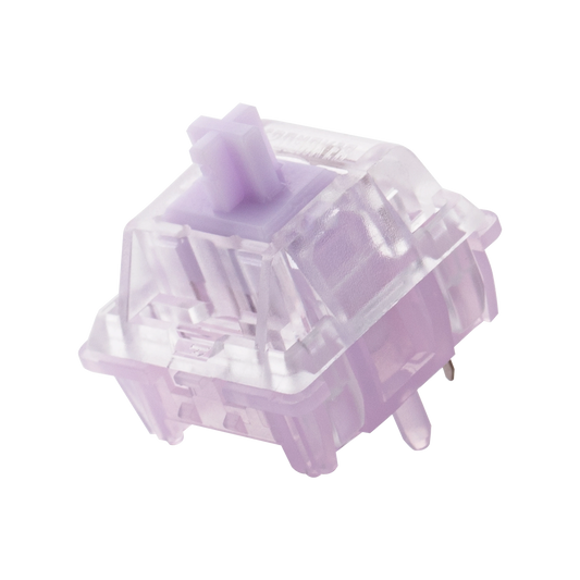 Lilac Silent Tactile Switch Set