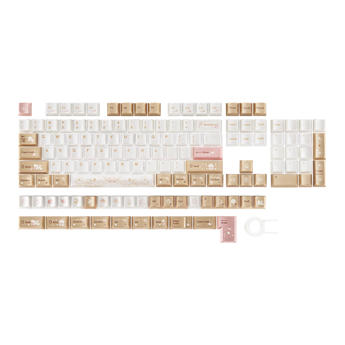 Opalux Keycap Set