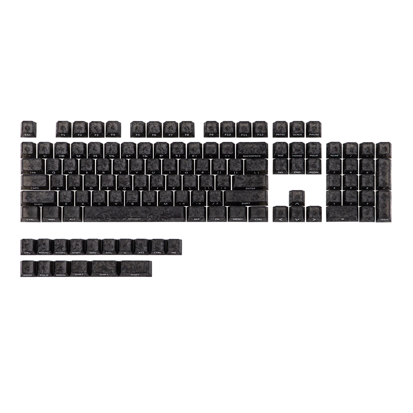 EPOMAKER SmokFiber Keycaps Set
