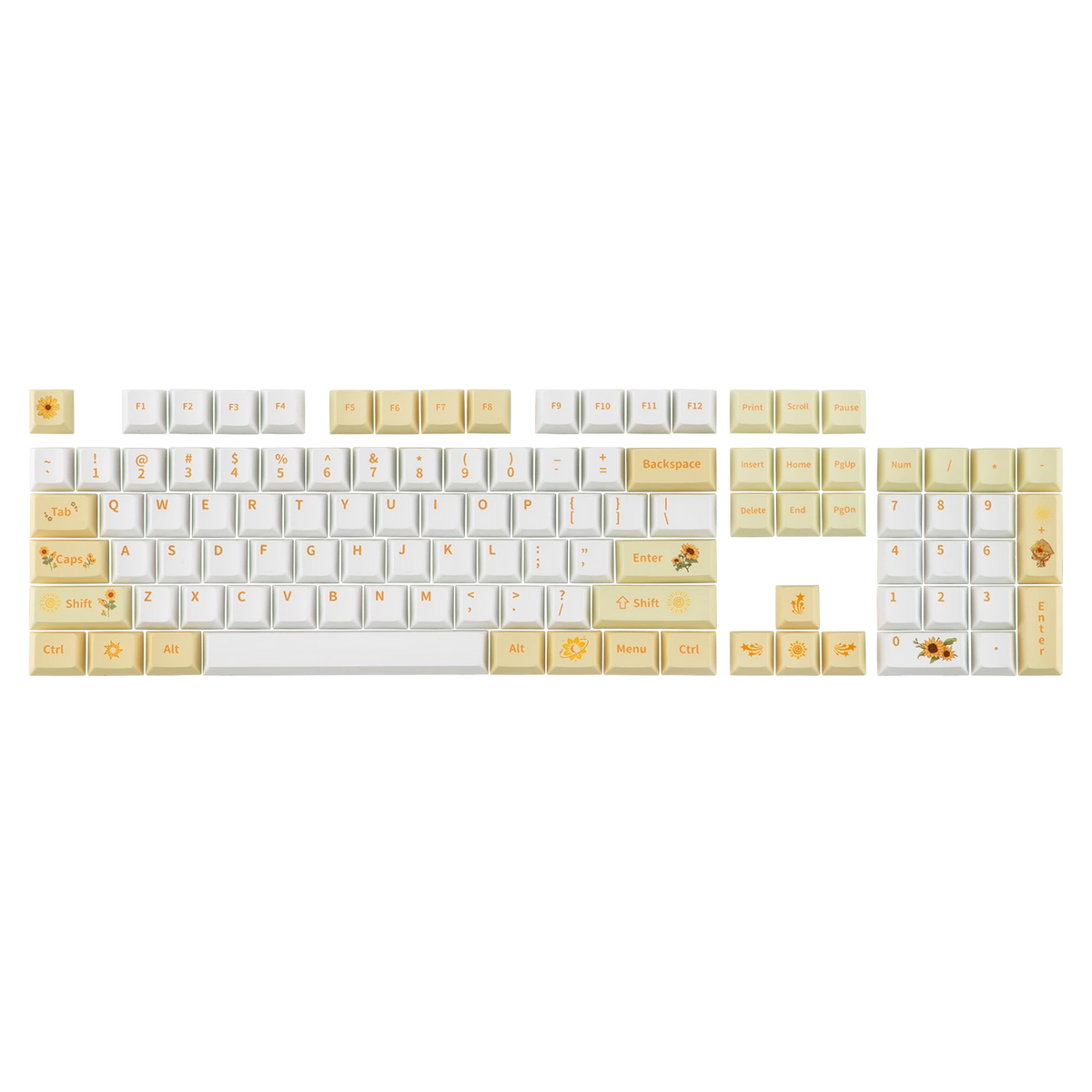 Sunflower Keycap Set