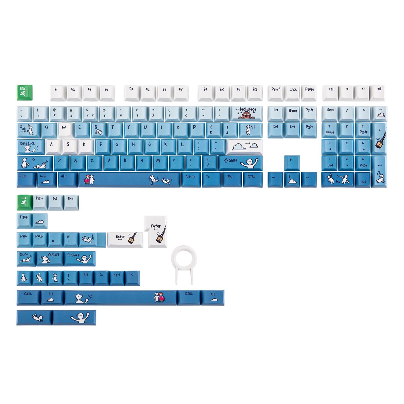FALLEN Series Keycap Set