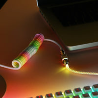 Rainbow Glowing Cable